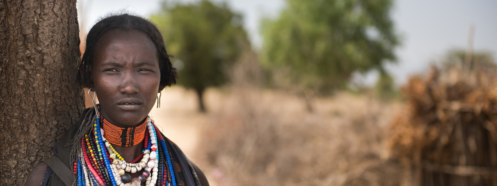 Arbore woman banner