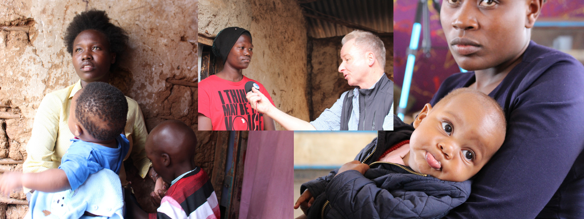 Kibera women banner