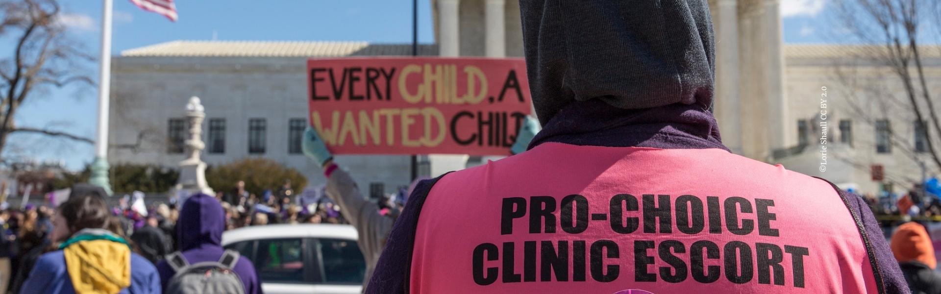 Pro-choice US banner